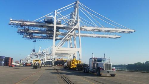 Oversize Load delivery to Savannah Port